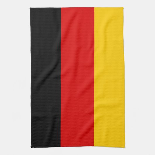 Linge De Cuisine Qualité du drapeau allemand (Vertical)