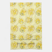 Linge De Cuisine Quand la vie vous donne des citrons (Vertical)