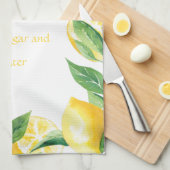 Linge De Cuisine Quand La Vie Vous Donne Des Citrons (Quart Plié)