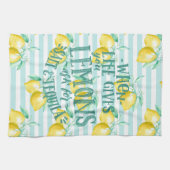 Linge De Cuisine Quand La Vie Vous Donne Des Citrons | Citation de (Horizontal)