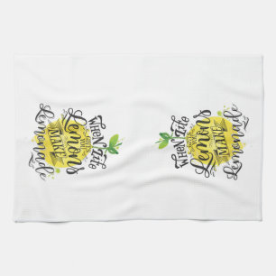 Linge De Cuisine Quand la vie vous donne des citrons, faites la