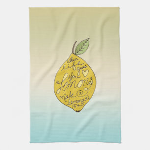 Linge De Cuisine Quand la vie vous donne des citrons Ombre