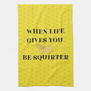 Linge De Cuisine Quand la vie vous donne des citrons soyez un arros