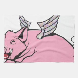 Linge De Cuisine quand les porcs volent