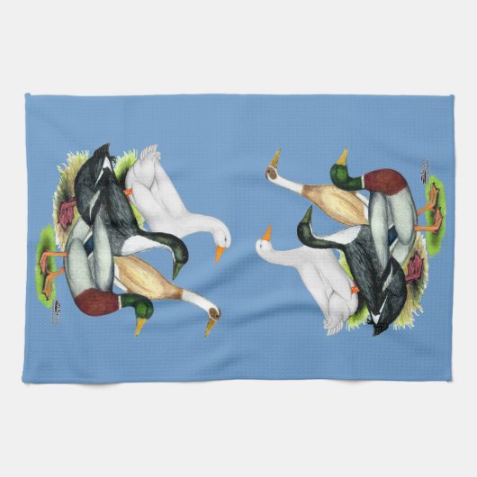 Linge De Cuisine Quartet de canard (Horizontal)