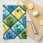 Linge De Cuisine Quatre couleur Linnies (Quart Plié)