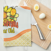 Linge De Cuisine quatre-vingt-dixième anniversaire - incroyable à (Quart Plié)