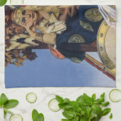 Linge De Cuisine Queen Maeve Warrior Princess Imaginaire Art (Plié)