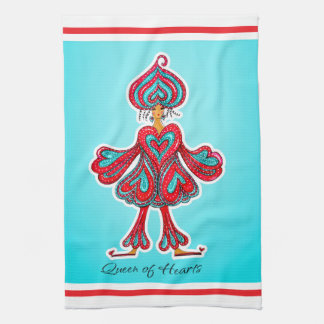 Linge De Cuisine Queen of Hearts 