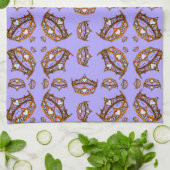 Linge De Cuisine Queen of Hearts Gold Crown Tiaras periwinkle (Plié)