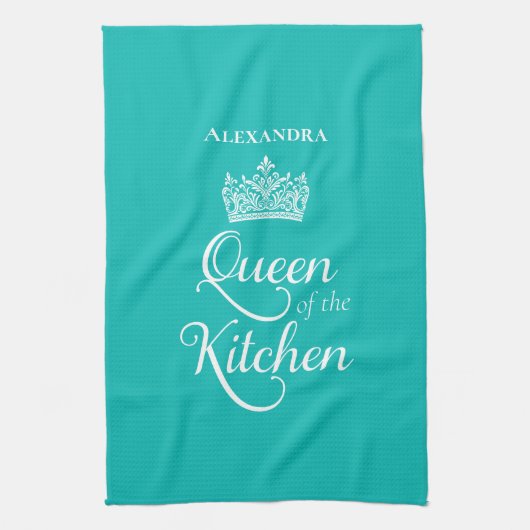 Linge De Cuisine Queen of the Kitchen Custom (Vertical)
