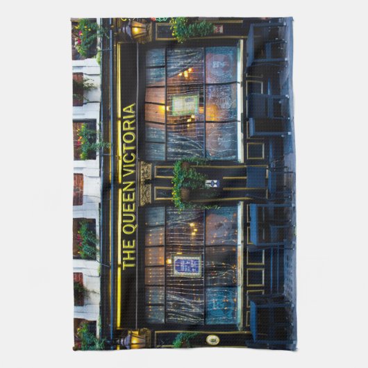 Linge De Cuisine Queen Victoria Pub (Vertical)
