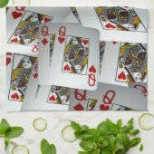 Linge De Cuisine "Queen's Gambit : Scattered Pairs of Pocket Queens (Plié)