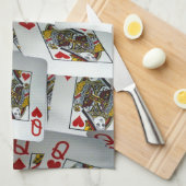 Linge De Cuisine "Queen's Gambit : Scattered Pairs of Pocket Queens (Quart Plié)