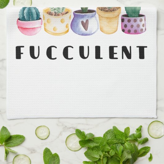 Linge De Cuisine Quel Fucculent (Plié)