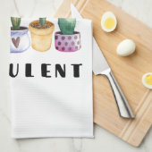 Linge De Cuisine Quel Fucculent (Quart Plié)