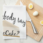 Linge De Cuisine Quelqu'Un Dit Cheesecake ? (Quart Plié)