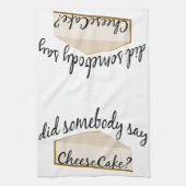 Linge De Cuisine Quelqu'Un Dit Cheesecake ? (Vertical)