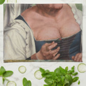 Linge De Cuisine Quentin Matsys - Une Vieille Femme Grotesque (Plié)