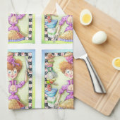 LINGE DE CUISINE QUEUE DE TARTES (Quart Plié)