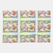 LINGE DE CUISINE QUEUE DE TARTES (Horizontal)