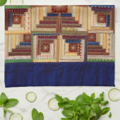 Linge De Cuisine Quilt Cabine du journal (Plié)