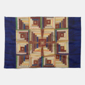 Linge De Cuisine Quilt Cabine du journal (Horizontal)