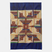 Linge De Cuisine Quilt Cabine du journal (Vertical)