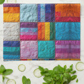 Linge De Cuisine Quilt communautaire d'unité et de diversité (Plié)