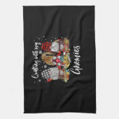 Linge De Cuisine Quilter Avec Mes Gnomies Noël Gnomes Holiday (Vertical)