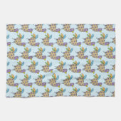Linge De Cuisine Quirky Hen Doodle Motif (Horizontal)