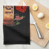 Linge De Cuisine RAB Rockabilly Roses, Love & Lipstick (Quart Plié)