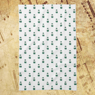 Linge De Cuisine Rabbit Clarinet Marching Band Vert Or