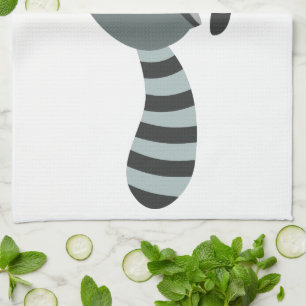 Linge De Cuisine Raccoon de dessin animé mignon