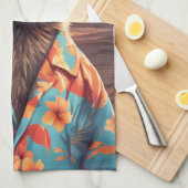 Linge De Cuisine Raccoon Holiday (Quart Plié)