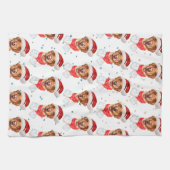 Linge De Cuisine Race de chien Labrador Noël (Horizontal)