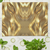 Linge De Cuisine Radiant Golden Pattern (Plié)