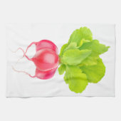 Linge De Cuisine Radis rouges (Horizontal)