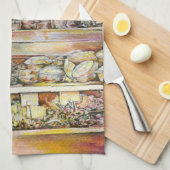 Linge De Cuisine Rafraîchir dans un déli chaud (Quart Plié)