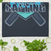 Linge De Cuisine Rafting personnalisé Whitewater River Adventure (Plié)