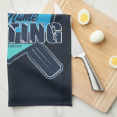 Linge De Cuisine Rafting personnalisé Whitewater River Adventure (Quart Plié)