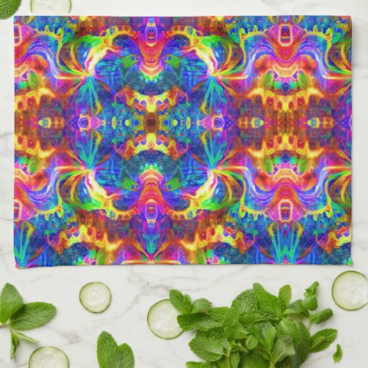 Linge De Cuisine Rainbow (Plié)