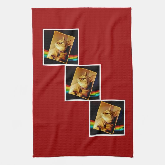 Linge De Cuisine Rainbow Indigo (Vertical)