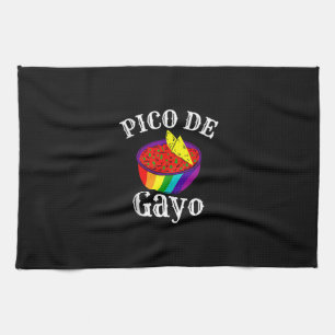 Linge De Cuisine Rainbow LGBTQ Pico De Gayo Gay pride Drapeau Salsa
