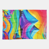 Linge De Cuisine Rainbow Mountain Majesty Art (Horizontal)