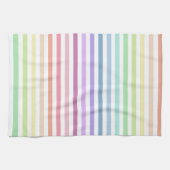Linge De Cuisine Rainbow Pastel Stripes (Horizontal)