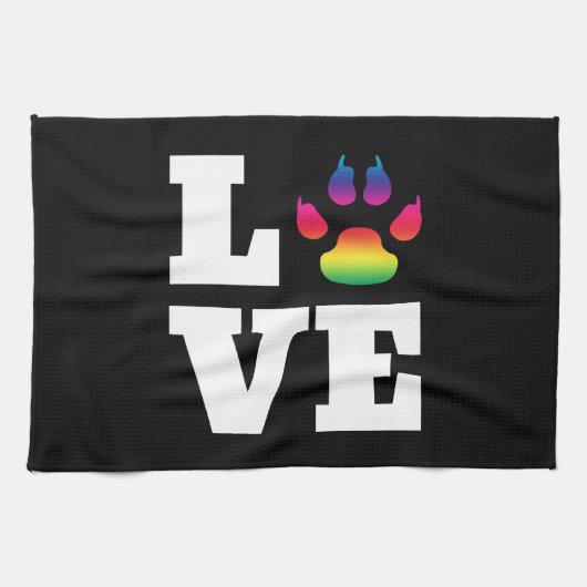 Linge De Cuisine Rainbow paw (Horizontal)