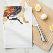 Linge De Cuisine Rainbow Scarab (Quart Plié)