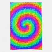 Linge De Cuisine Rainbow Spiral Mosaic Tile (Vertical)
