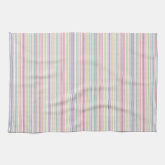 Linge De Cuisine rainbow stripe background (Horizontal)